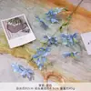 Flores Artificiais Série Azul para Decoração de Salão de Casamento, Quarto de Casamento, Arranjo de Piso de Hotel, Arranjo de Flores Artificiais de Hortênsia