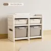 Prateleira de Armazenamento de Brinquedos Yinghe Prateleira de Armazenamento de Grande Capacidade Armário de Armazenamento Doméstico para Bebês Multicamadas Armário Artefato de Classificação para Bebês