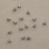 Acessórios para Nail Art de Coração Cro Rebite Menina Liga Mini Strass para Unhas Decoração de Unhas Decorações para Nail Art Pequenos Enfeites