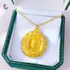 Venta al por mayor de Collares de Estilo Étnico y Cadenas para Suéter con Colgantes de Doble Cara con Diseños de Buda y Demonios, Inspirados en Técnicas Tradicionales Antiguas de Orfebrería