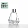 Frasco Vazio Transparente para Fragrância de Carro, Dispenser de Água de Flor/Perfume para Uso em Hotel, Quarto, Casa, Frasco de Vidro com Enfeite de Flores Secas em Gradiente