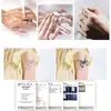 Diagrama de Matriz Tai Chi Artificial Impermeável Flor de Alto Padrão Braço Feminino Tatuagem Adesivos Herbal Duradoura Tatuagem no Peito Suco