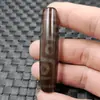 Cuentas de Jade luantong de nueve ojos color cielo, transparentes profundas, cuentas sueltas, cuentas grandes de barril de ágata, accesorios para joyería, cuentas hechas a mano, venta al por mayor
