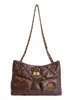 Bolso de Hombro Estilo Chanel de Moda 2026, Bolso de Hombro con Cadena Acolchado de Gran Capacidad, Bolso Cruzado Elegante de Lujo Ligero