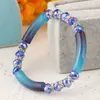 Pulsera Sencilla y Artística de Cristal, Joyería de Moda Unisex, Venta Directa del Fabricante Mayorista de Pequeños Artículos de Yiwu