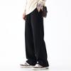 Pantalones Deportivos Danpaoni con Forro de Polar para Hombre de Punto con Tres Rayas Rayados Rectos Caída/Invierno Pantalones Deportivos Casuales Pantalones de Chándal para Hombre