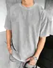 2025 Europeo y Americano Transfronterizo para Hombre Nuevo Estilo Color Sólido Casual Moda Tendencia Cuello Redondo Manga Larga Sudadera con Capucha Ropa de Hombre Gris Negro
