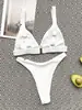 Nuevo Bikini Amazon 2027 Traje de Baño Europeo y Americano Sexy de Gama Alta Transfronterizo Conjunto de Bikini de Dos Piezas En Stock