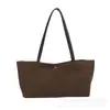 Moda japonesa y coreana retro simple estampado de leopardo bolsa de lona para el día a día 2026 nuevo para mujer otoño bolso de mano de un solo hombro bolsa de axila