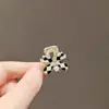 Pasador para Mujer, Nuevo Pasador Pequeño de Pinza Mariposa Perla con Pedrería, Pasador de Oso Lazo Estilo Lindo de Moda para Mujer