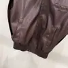 2026 Estilo Unisex Otoño/Invierno Transfronterizo Diseño de Chaleco con Abertura y Cuello Alto Cremallera de Piel Sintética Holgado Versátil