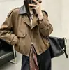 Otoño 2026 Nuevo Cortavientos para Mujer Holgado Casual Versátil Petite Chaqueta Corta Estilo Coreano Moda Top Tendencia