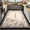 Alfombrilla de Piso para Cocina de Cobertura Total, Sin Lavar, Antideslizante, Absorbente de Agua y Aceite para el Hogar, Alfombra de Diatomeas de Área Grande