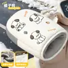 Diretamente do fabricante: Capa de guidão para motocicleta elétrica, à prova de frio e quente para o inverno, à prova d'água, à prova de vento, forrada com fleece e espessada