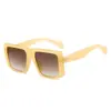 2025 Moda Transfronteriza Nuevo Marco Grande Estilo Ins Gafas de Sol para Mujer Cuadradas Europeas y Americanas Y2K Comercio Exterior Gafas de Sol Simples para Hombre