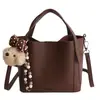 Bolso Pequeño Retro Coreano de Mano para Mujer, Nuevo Estilo 2026, Bolso de Hombro Cruzado Único, Bolso Cubo de Mano Versátil de Gama Alta