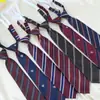 Corbata de moño para hombre Corbata de moño para mujer Floral Versátil JK Uniforme japonés Sin banda elástica Material escolar Jardín de infantes Rayado Estilo Campus
