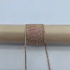 Em estoque corda de poliéster 2mm com núcleo torcido, corda de guarda-chuva mesclada, puxador de bolsa, tecelagem manual, corda para pendurar DIY, decoração de cauda de puxar à prova de vento, pingente de gota