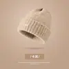 Gorro para Mujer Otoño e Invierno 2024 Nuevo Protección para Orejas Montón de Punto Cálido Lana Gorro Grande Envoltura para Cabeza Gorro Frío Invierno