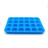 Molde para Pastel Bandeja para Hornear Molde de Silicona para Pastel 24 Molde para Magdalenas Pequeñas Cilíndrico para Hornear Resistente a Altas Temperaturas en stock