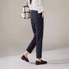 Pantalones Harén Blancos de Alta Calidad Pantalones de Traje Elegantes Pantalones Capri para Mujer Primavera y Verano Nuevo Cintura Alta Adelgazantes Rectos
