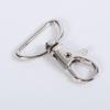Fivela de cachorro de metal com 25 mm de espessura, fivela de melão com fivela de ovo, chaveiro de rugby, acessórios de joias