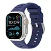 Adecuado para toda la gama de relojes inteligentes de Apple, Huawei, Xiaomi, Samsung y Garmin. Las correas de silicona con diseño de banda de rodadura se pueden usar universalmente.