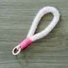 Lanyard de Muñeco de Peluche Colorido para Teléfono, Correa Corta para Muñeca, Llavero para Funda de Teléfono, Correa Antiperdida, Accesorio para Bolso