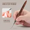 Tubo de Agulha para Nail Art de Alto Padrão Estilo Japonês Caneta Liner Ultra Fina Sândalo Pintura Profissional Liner Francês Longo e Curto Caneta para Gradiente Fototerapia
