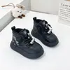 Algodão de neve tamanhos 27-31 algodão grande sapatos esportivos infantis sapatos de menino sola macia sapatos para bebê andar sapatos de neve infantis