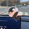 Novas Decorações para Carro, Fofas Decorações para Tela da Console Central de Alívio de Estresse, Bonecos para Monitor de Computador, Decorações de Figurinhas