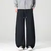 Pantalones de Trabajo Curvos para Hombre 2026 Nuevo Holgado Pierna Recta Marca de Moda Algodón Puro Pantalones de Trabajo Casuales Largos para Hombre Otoño
