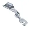 Accesorios para soportes antisísmicos, manguera en forma de U y P, base sin soldadura, protector de esquina de ocho agujeros, nervio de refuerzo, soporte de pared para reparación de automóviles, conexión de bisagra AB