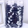 Acessórios de cabelo infantis estilo coreano Laço pequeno de pérola Corda de cabelo para meninas Corda de cabeça de estudante Elástico Fornecimento de loja de dois dólares