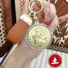 Llavero de Oro Puro 999 Más Vendido Colgante Creativo de Moda Accesorio para Teléfono al por Mayor