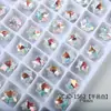 Diamante Floco de Neve K9 de Alta Qualidade Manicure Diamante com Fundo Pontiagudo de Forma Especial Diamante Estéreo de Luxo Versátil Acessível Luxo Brilhante Cristal Diamante para Unha Joia