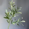 Planta Verde Artificial Paisagismo Folhas de Oliveira Atacado Transfronteiriço Flores Artificiais Decoração de Interiores Ornamentos Plantas Verdes Artificiais Teum Dropshipping