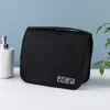 Bolsa de Higiene Pessoal Pendurável Impermeável com Separação Seco/Molhado, Grande Capacidade de Luxo Portátil para Viagem Organizador de Cosméticos e Maquiagem