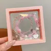 Pulseras para Niños, Exquisitas Pulseras de Perlas para Niñas, Pulseras de Juguete para Casa de Juegos de Niñas Pequeñas, Pulseras de Cristal para Mujeres, Regalos