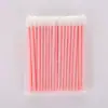 Pincel para Labios en BolsaMango Hueco Pincel Desechable para Labios Pincel de Maquillaje Portátil Pincel Flockeado para Labial Herramienta de Maquillaje de Belleza