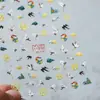Pegatinas para Uñas con Gato Lindo en Relieve de Hierro Mn-376 Estilo Lindo Dibujos Animados Animales Suaves Lindos Serie de Colaboración Mn