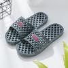 2019 Nuevas Pantuflas de Baño de PVC Antideslizantes para Fugas para Mujer Verano Hogar Pareja Sandalias de Masaje Pantuflas para Hombre
