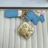 Llavero Cuadrado de Oro Puro 999 Riqueza, Paz y Alegría Colgante de Bolsa de Tesoro y Pony de Dibujos Animados para Atraer Riqueza Regalo