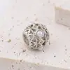 2025 Panjia Dora Novo Pulseira Separadora de Contas com Furo Grande Recortada com Contas Inlaid de Três Cores Acessórios de Joias DIY com Contas