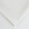 Tela de algodón y lino para bordado a mano pieza pequeña de tela color sólido flor de bordado base de tela en blanco pañuelo para bordar por ti mismo bolsita
