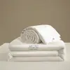 Colcha de Algodón Gruesa y Cálida con Tejido Jacquard de 60 Hilos, 20% Seda de Morera, 51% Fibra de Soja, Colcha de Verano Refrescante