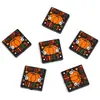Productos de Halloween Más Vendidos Transfronterizos Accesorios de Goma Estéreo Decoración con Cuentas de Patrón Clásico Accesorios para Collares Manualidades DIY