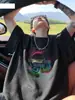 Camiseta de Manga Corta para Hombre de Algodón Puro 2025 Verano Nueva Moda Marca de Ropa Camiseta Estampada Estilo Americano Holgada Casual Top Ropa para Hombre