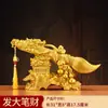 Riqueza e Fortuna Ornamento de Grande Fortuna Caneta Grande Erudito Sala de Estar Armário de Vinho Estudo Escritório Mesa de Trabalho Presente de Abertura Festa de Inauguração