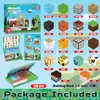 Bloques Magnéticos Transfronterizos Más Vendidos Bloques de Construcción Magnéticos Casa del Jefe de Aldea Set de Bloques de Construcción Constructor Juguete de Regalo para Niños